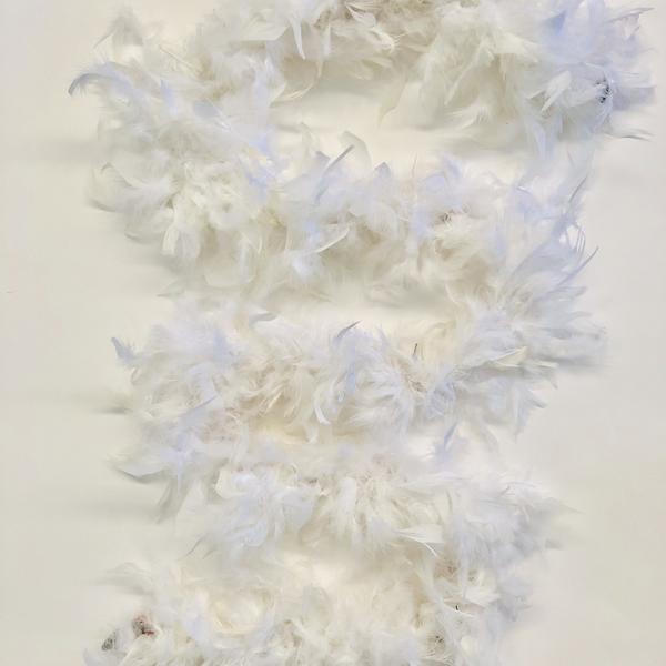 (image for) Deluxe Feather Boa - White